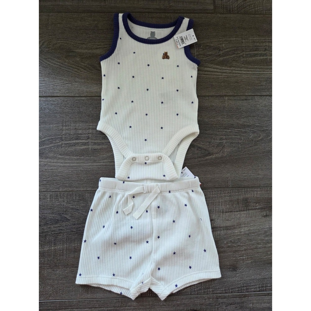 Baby gap ribbed set 0-3 mos